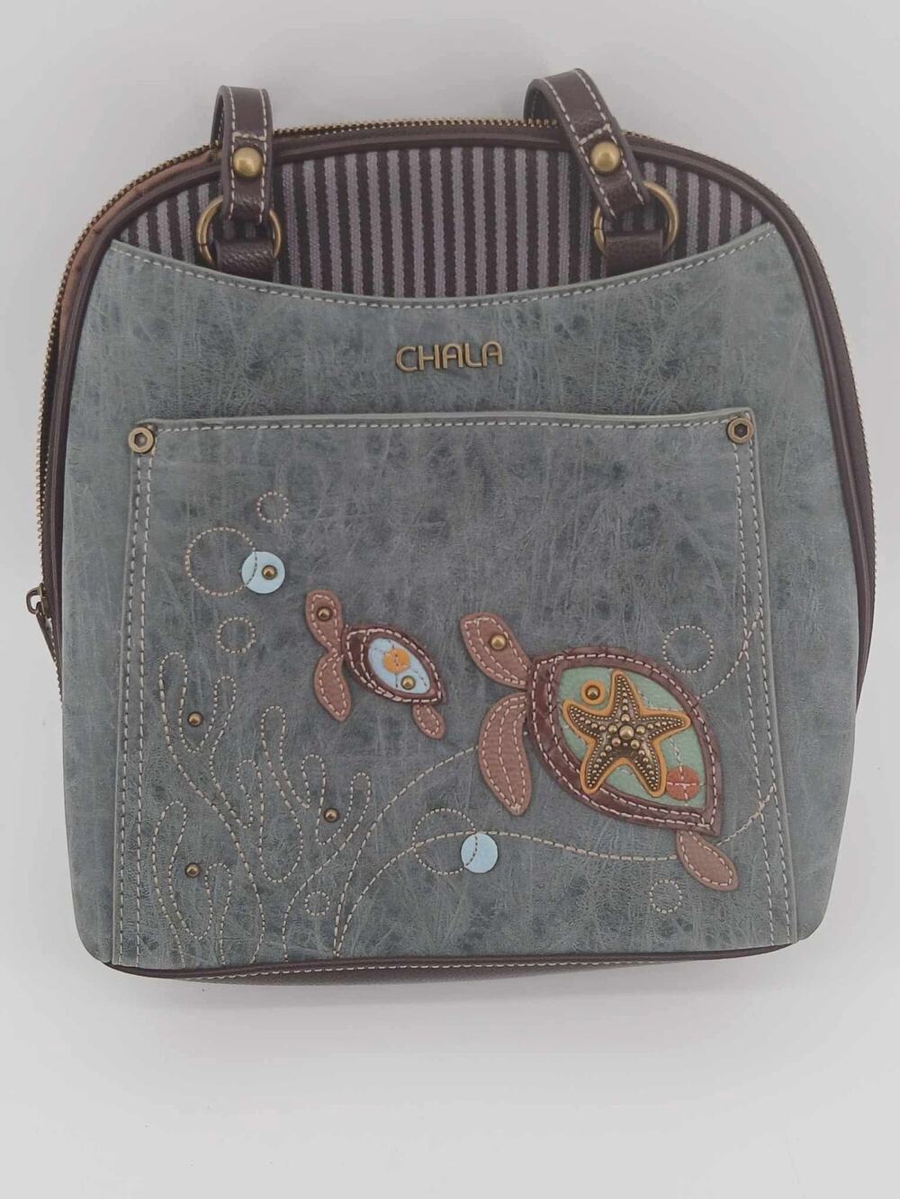 convertible backpack purse, Chala turtle bag